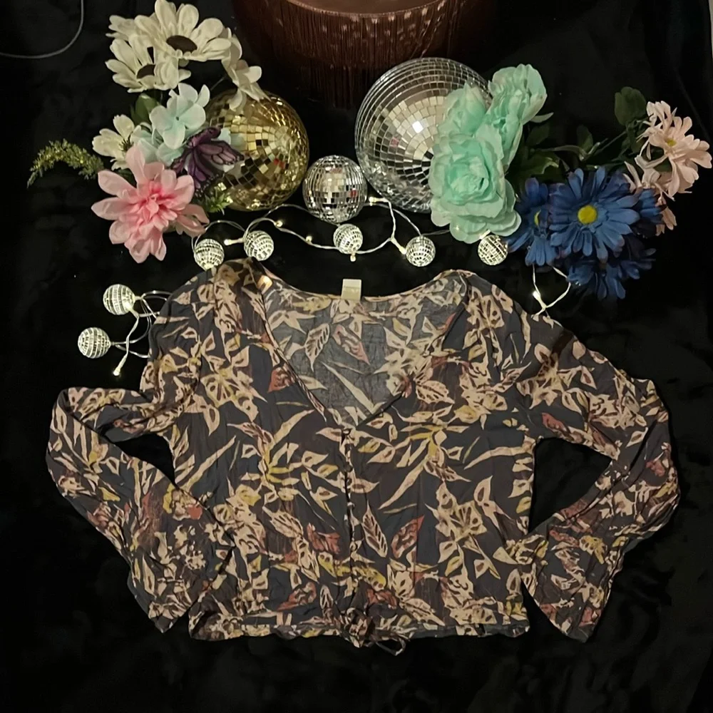 Tropical style Crop top